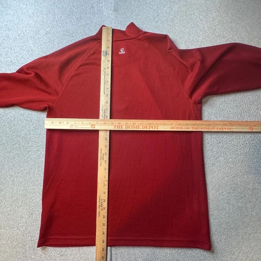 The North Face Pullover Mens L Red Flight Series Quarter Zip‎ VaporWick Athletic
